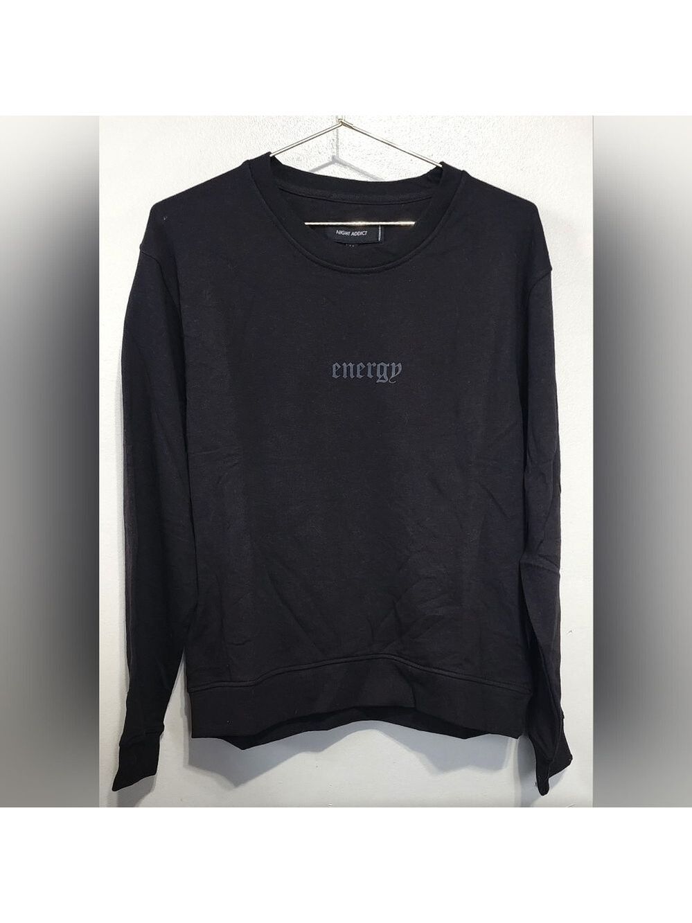 Night Addict Energy Oversized Sweatshirt Medium - New With Tags